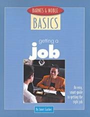 Cover of: Getting a job