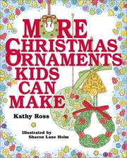 Cover of: More Christmas Ornaments Kids