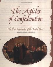 Cover of: The Articles of Confederation: the first constitution of the United States
