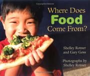 Cover of: Where does food come from?