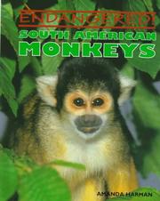 Cover of: South American monkeys