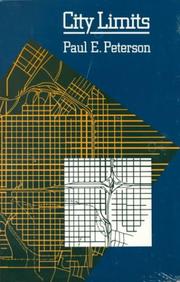 City limits by Peterson, Paul E.