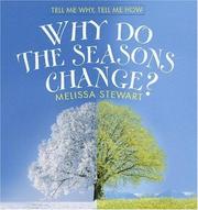 Cover of: Why do seasons change? by Melissa Stewart