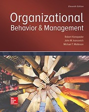 Cover of: Loose Leaf for Organizational Behavior and Management