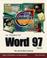 Cover of: The essential Word 97 book