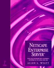 Cover of: Netscape Enterprise server
