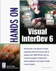 Cover of: Hands on Visual InterDev 6 by Sharon J. Podlin