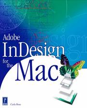 Adobe InDesign for the Mac