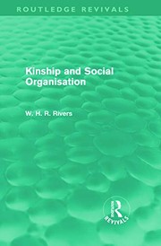 Cover of: Kinship and Social Organisation (Routledge Revivals)