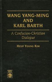 Wang Yang-ming and Karl Barth by Heup Young Kim