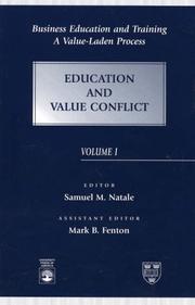 Cover of: Business education and training by editor, Samuel M. Natale, assistant editor ; Mark B. Fenton.