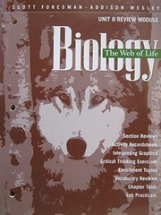 Cover of: Biology: The Web of Life, Unit 8 Review Module