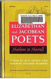 Cover of: Portable Poets of the English Language, Elizabethan: Vo
