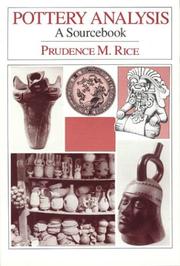 Cover of: Pottery analysis: a sourcebook