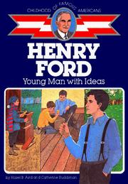 Cover of: Henry Ford, young man with ideas by Hazel B. Aird