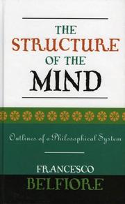 The structure of the mind : outlines of a philosophical system