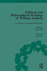 Cover of: Political and Philosophical Writings of William Godwin Vol 3