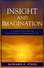 Cover of: Insight and Imagination: A Study in Knowing and Not-Knowing in Organizational Life