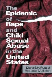 The epidemic of rape and sexual child abuse in the United States