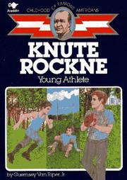 Cover of: Knute Rockne, young athlete