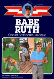 Cover of: Babe Ruth, baseball boy