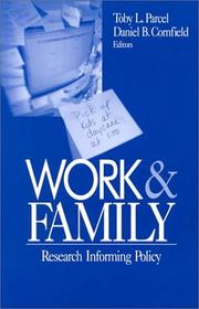 Work and family : research informing policy