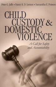 Child custody & domestic violence : a call for safety and accountability