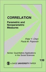 Correlation : parametric and nonparametric measures