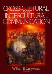 Cover of: Cross-cultural and intercultural communication