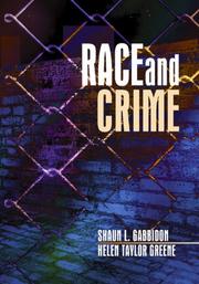 Race and crime by Shaun L. Gabbidon