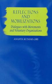 Cover of: Reflections and Mobilizations: Dialogues with Movements and Voluntary Organizations