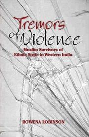 Cover of: Tremors of violence: Muslim survivors of ethnic strife in western India