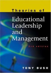 Cover of: Theories of Educational Leadership and Management