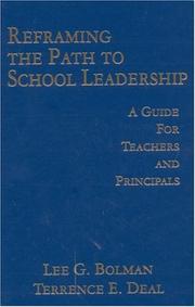 Cover of: Reframing the Path to School Leadership