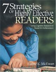 7 strategies of highly effective readers : using cognitive research to boost K-8 achievement