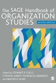 The Sage handbook of organization studies