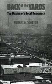 Cover of: Back of the Yards by Robert A. Slayton