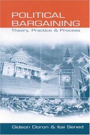 Cover of: Political bargaining: theory, practice and process