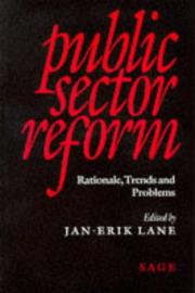 Public sector reform : rationale, trends and problems