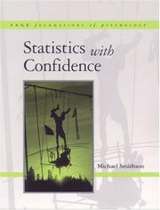 Statistics with confidence