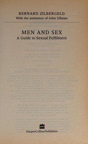 Cover of: Men and sex by Bernie Zilbergeld