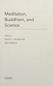 Cover of: Meditation, Buddhism, and Science