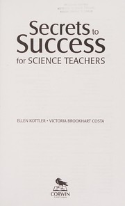 Cover of: Secrets to success for science teachers