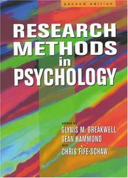 Research methods in psychology