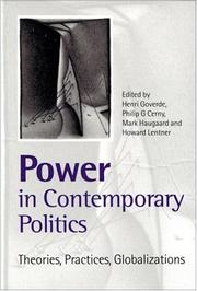 Power in contemporary politics : theories, practices, globalizations