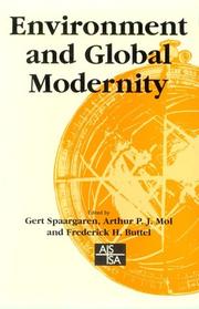 Cover of: Environment and global modernity