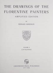 Cover of: The drawings of the Florentine painters