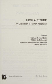 High altitude by Thomas F. Hornbein