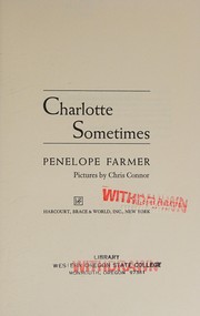 Cover of: Charlotte sometimes.