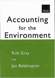 Accounting for the environment